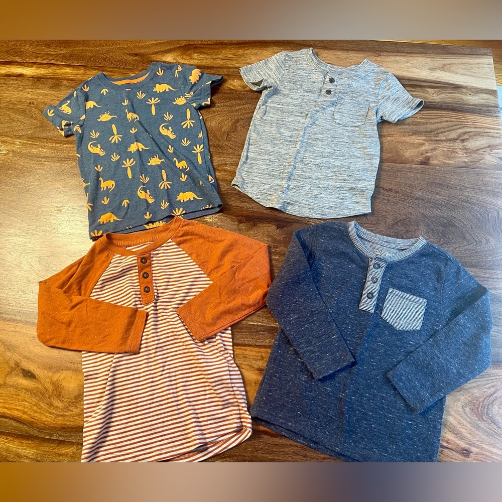 Cat & Jack toddler shirt lot